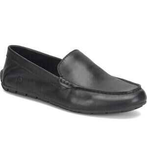 NWT BØRN Men’s Liam Slip-On Loafer Black Leather Size 11.5